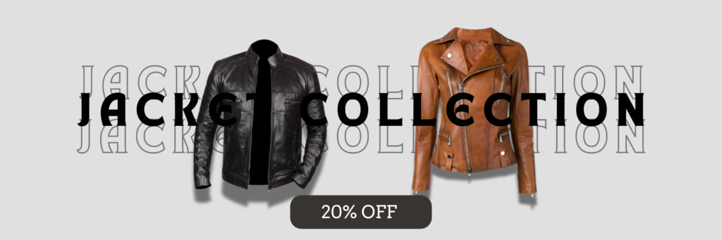 Premium Leather Jacket - Classic Black & Tan Brown