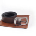 Honeybee Formal Belt Brown with Polished Buckle