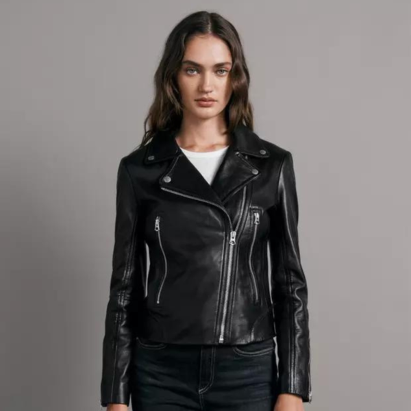 women black jacket