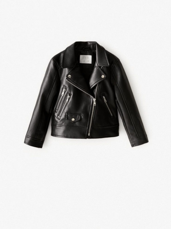 Classic Boys' Leather Jacket